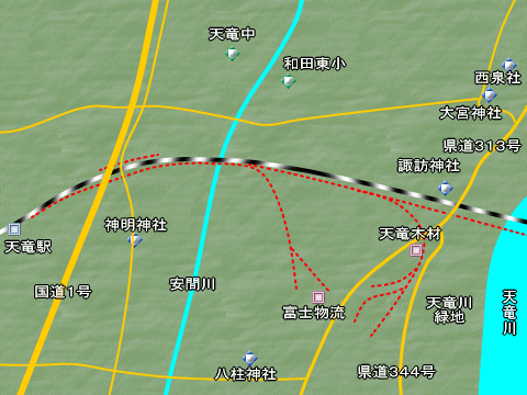 天竜川駅（浜松市中央区）周辺の時間貸駐車場 ｜タイムズ駐車場検索