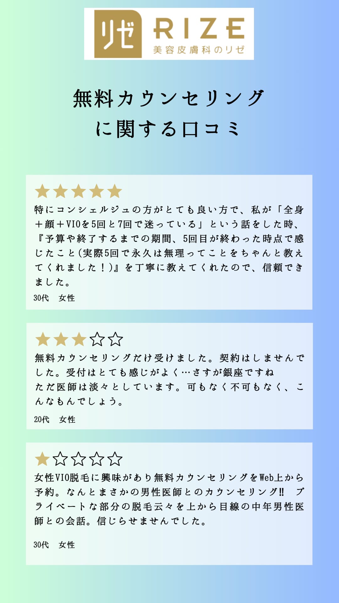 リゼクリニックで脱毛してわかった効果や料金口コミまとめ | 脱毛スタイル