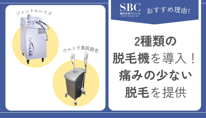 湘南美容クリニック(SBC)大阪京橋院のメンズ脱毛料金・口コミ評判を調査！機械の効果や5つのおすすめ理由を紹介