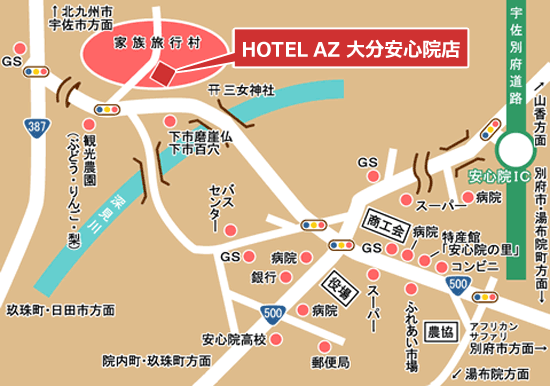 HOTEL AZのホテル・宿一覧 | 宿泊予約